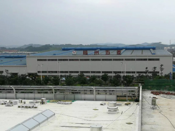 上汽通用集团重点工程采用卓宝单层屋面系统