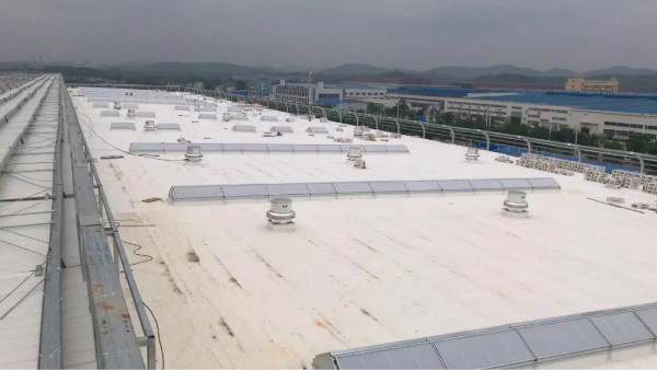 上汽通用集团重点工程采用卓宝单层屋面系统